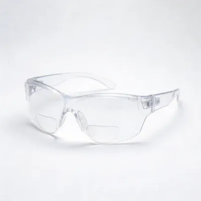 safety glasses with bifocal lenses
